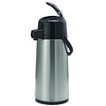 Service Ideas EcoAir Airpot with Lever Lid, 1.9 Liter, Glass vacuum insulated ECAL19S